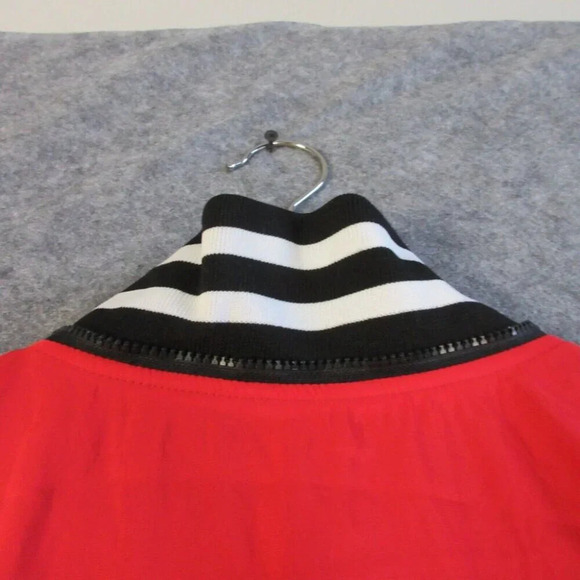 MYCRA Pac Womens Reversible Jacket Coat Rain 1 S M Red Black Packable 830 - Picture 11 of 16